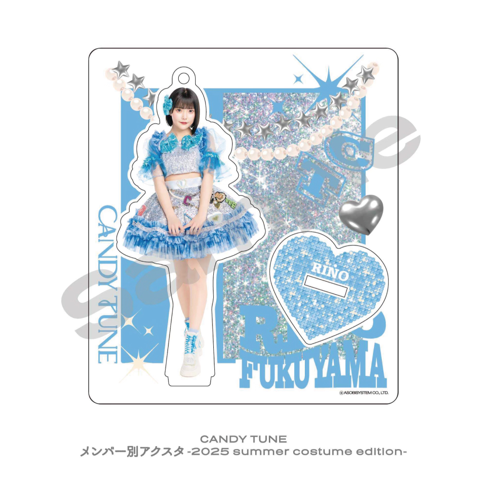 アイドルグッズ &amp;TEAM CANDY TUNE メンバー別アクスタ -2025 summer costume edition