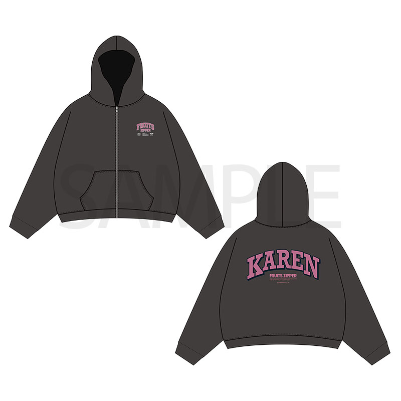 通販/大阪公演】FRUITS ZIPPER OSHI API Zip-up hoodie