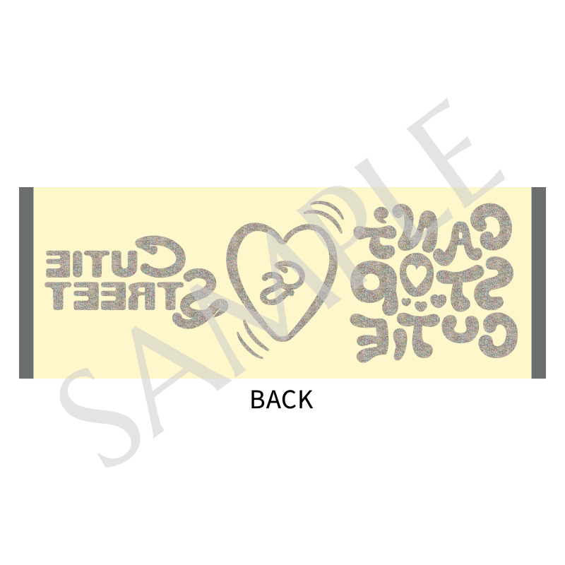 CUTIE STREET JAPAN TOUR 2025 オーロラジャガードタオル