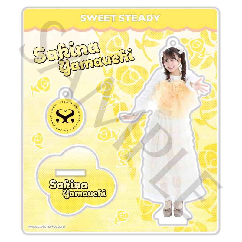 SWEET STEADY アクリルスタンドキーホルダー-styling 2024AW edition