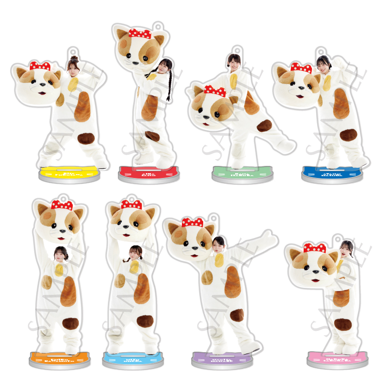 CUTIE STREET メンバー別 アクスタ- ネコ の着ぐるみ ビジュアルver