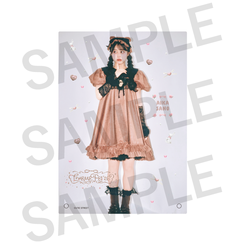 CUTIE STREET アクリルパネル LARME FES ver.【ASOBIMALL(アソビモール)】