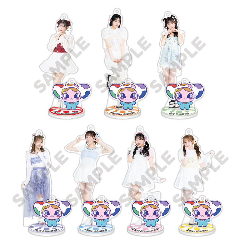 FRUITS ZIPPER メンバー別アクスタ-あそばにゃそんそん ver