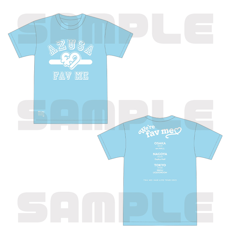 fav me 推しアピ T-shirt ver.1【ASOBIMALL(アソビモール)】