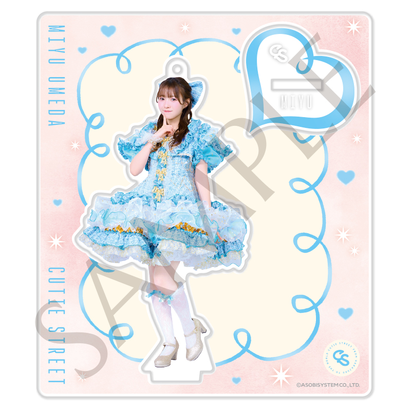 FRUITS ZIPPER CUTIE STREET アクリルスタンド CUTIE STREET Acrylic stand - Prima costume-【ASOBIMALL(アソビモール)】