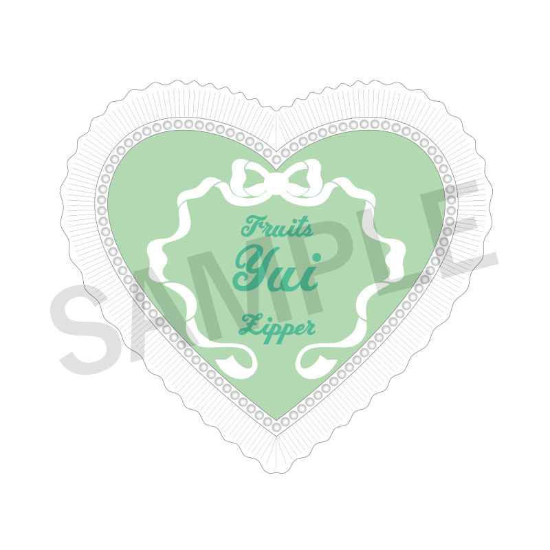 FRUITS ZIPPER ハート衣装のポーチ（全7種）【ASOBIMALL(アソビモール)】