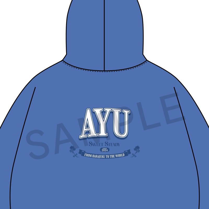 SWEET STEADY OSHI API Zip-up hoodie【ASOBIMALL(アソビモール)】