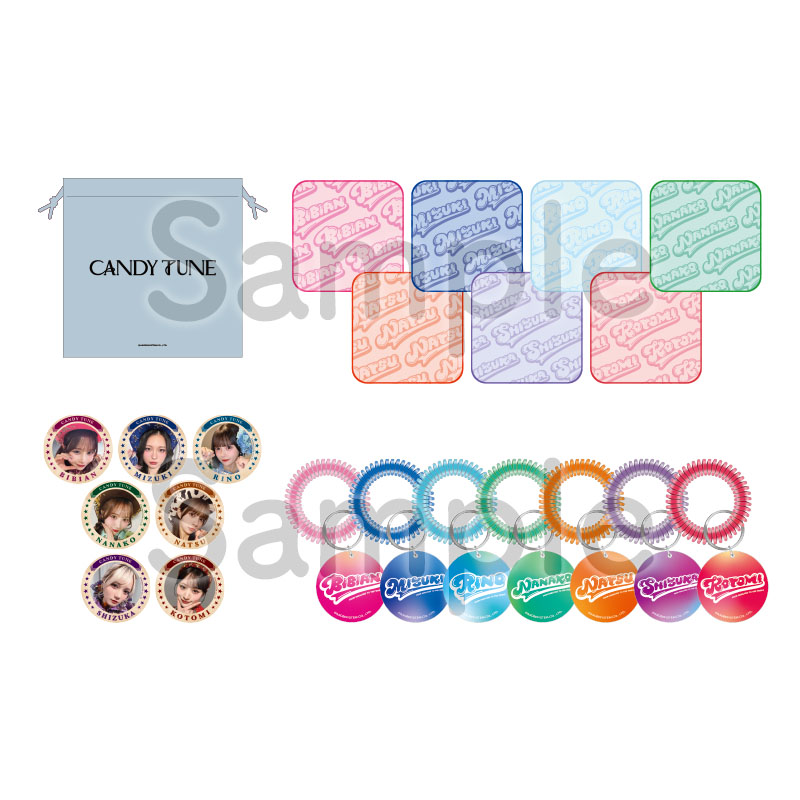 CANDYTUNE グッズセット CANDY TUNE メンバー別アクスタ styling 2024AW edition-【ASOBIMALL