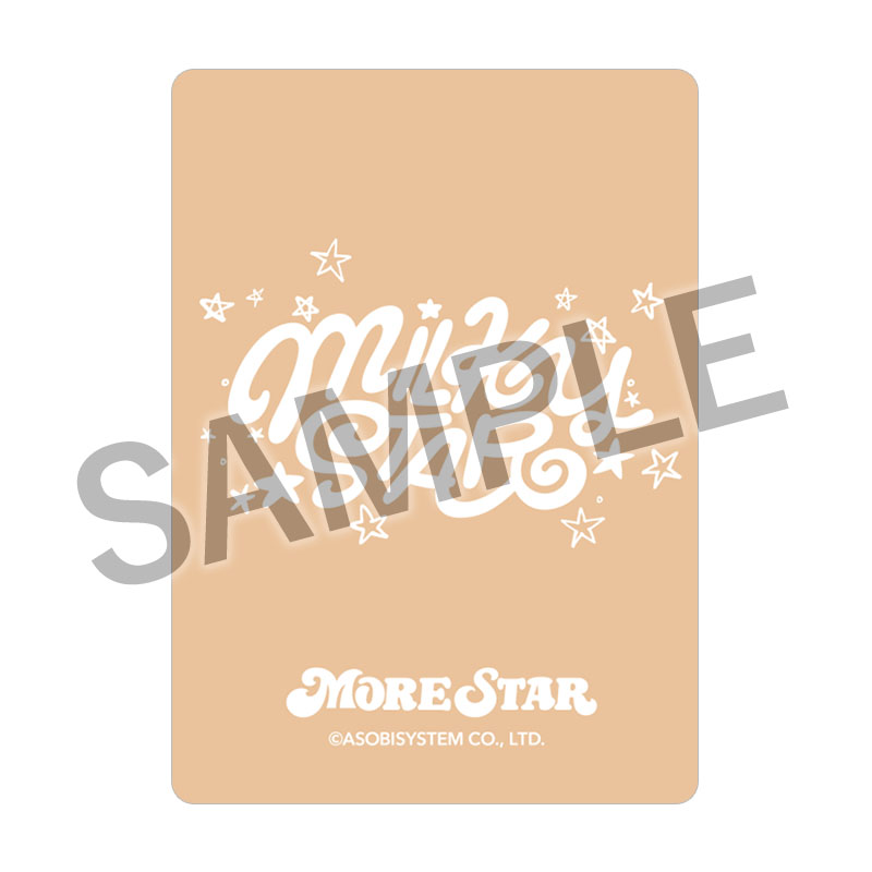 MORE STAR ランダムトレーディングカード -スターエンブレム衣装
