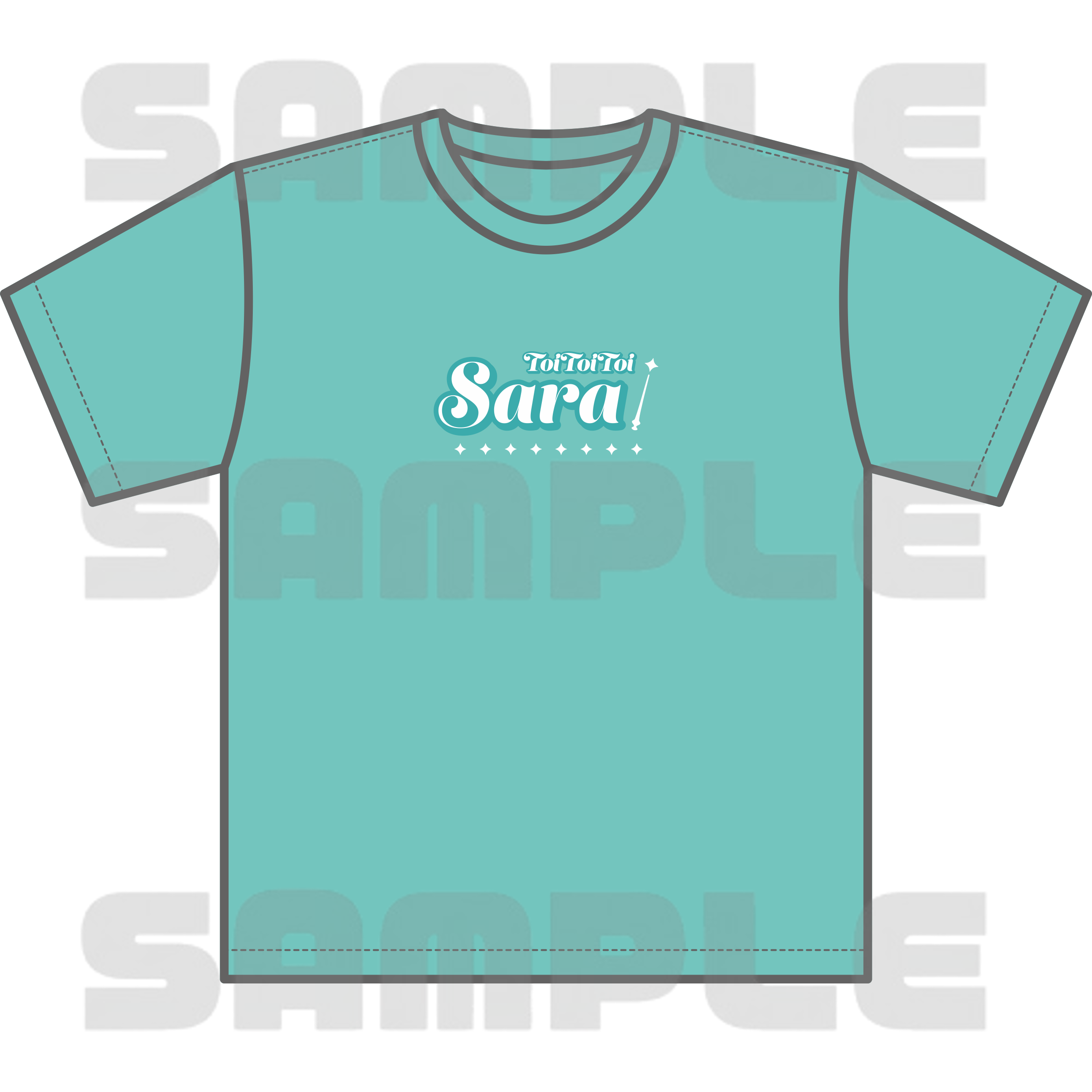 Toi Toi Toi 推しアピ T-shirt ver.2【ASOBIMALL(アソビモール)】