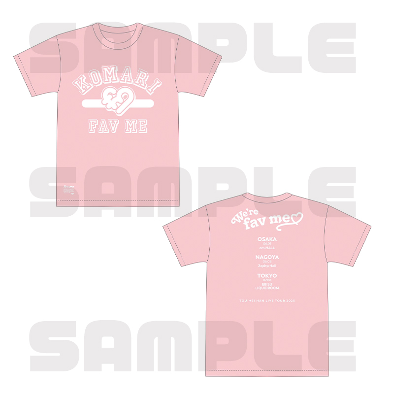 fav me 推しアピ T-shirt ver.1【ASOBIMALL(アソビモール)】