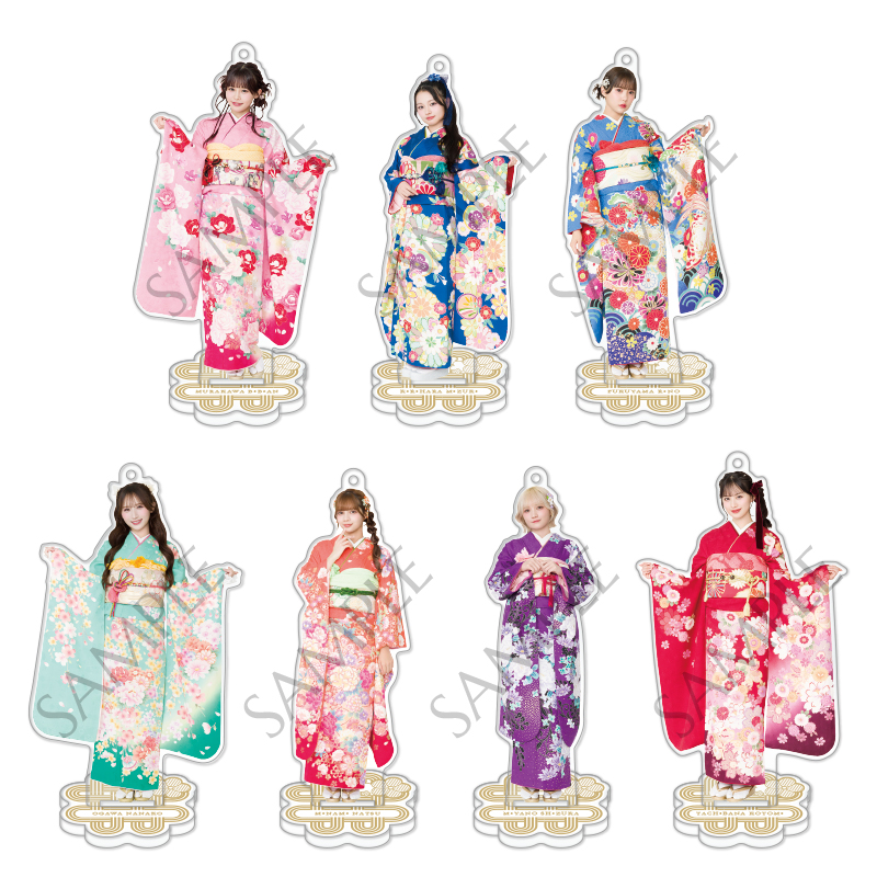 CANDYTUNE アクリルパネル CANDY TUNE メンバー別アクスタ - 振袖 costume edition-（全7種