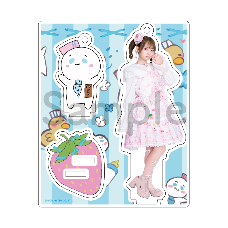 そむにあちゃん 2nd single「まどろむスタディ」グッズ SWEET STEADY メンバー別アクスタ ダウンロードカード付き-あそばにゃ