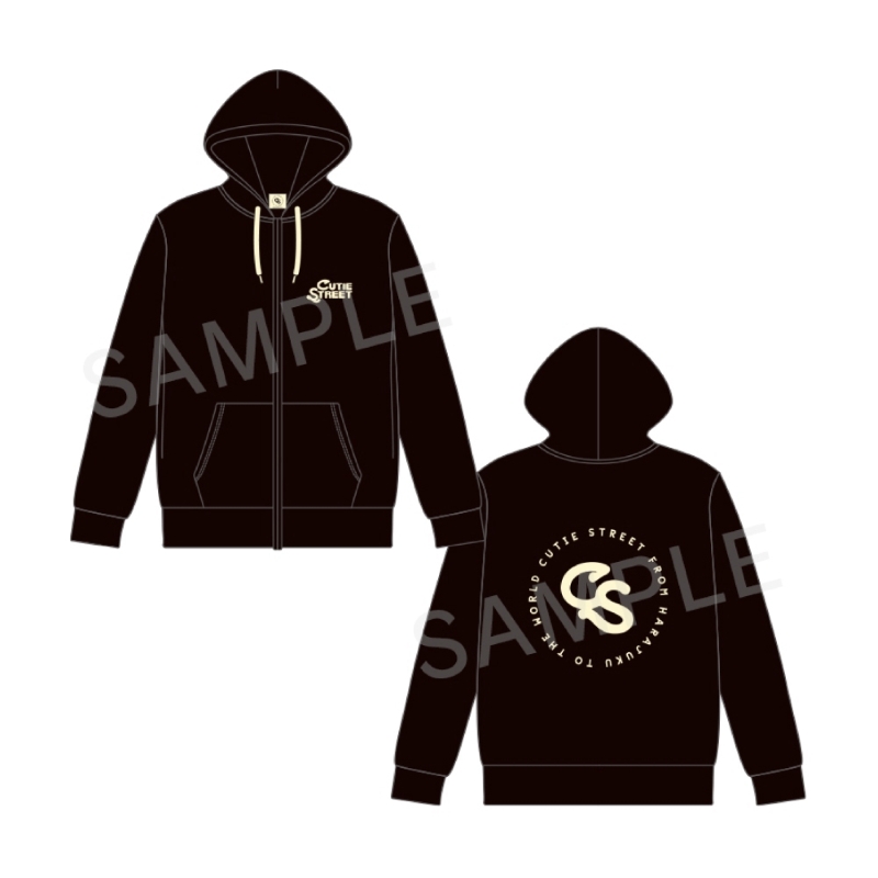 cutie street KAWII MAKER ジップアップパーカー CUTIE STREET LOGO Zip-up hoodie【ASOBIMALL(アソビモール)】