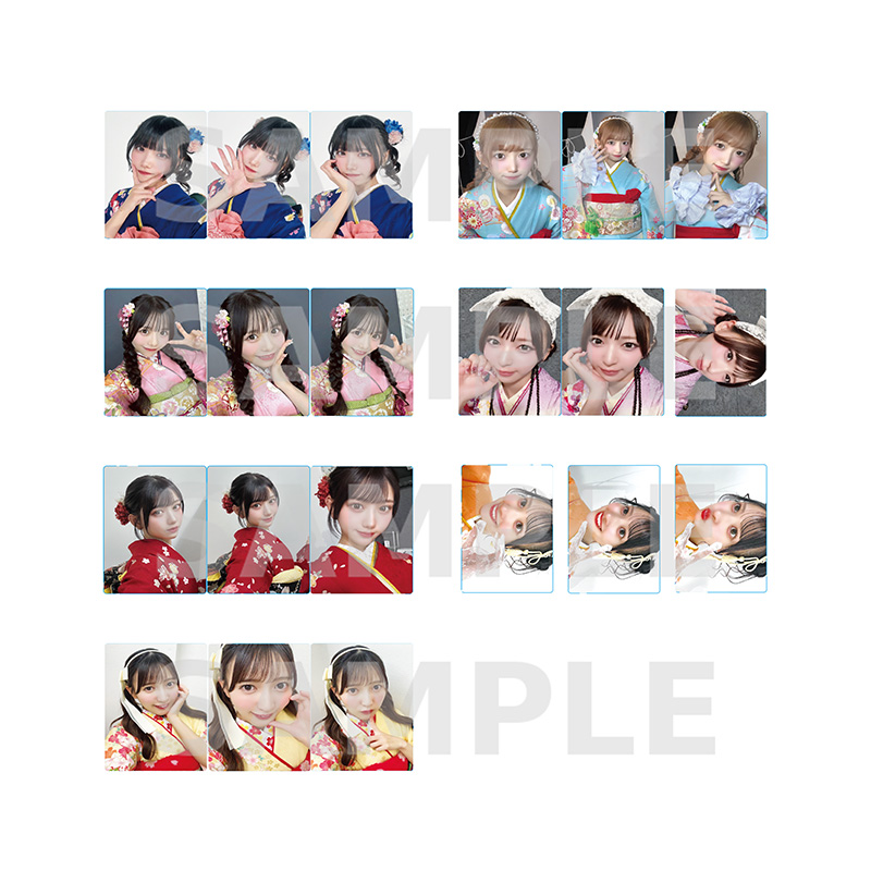 SWEET STEADY ランダムトレーディングカード -2026 振袖 costume