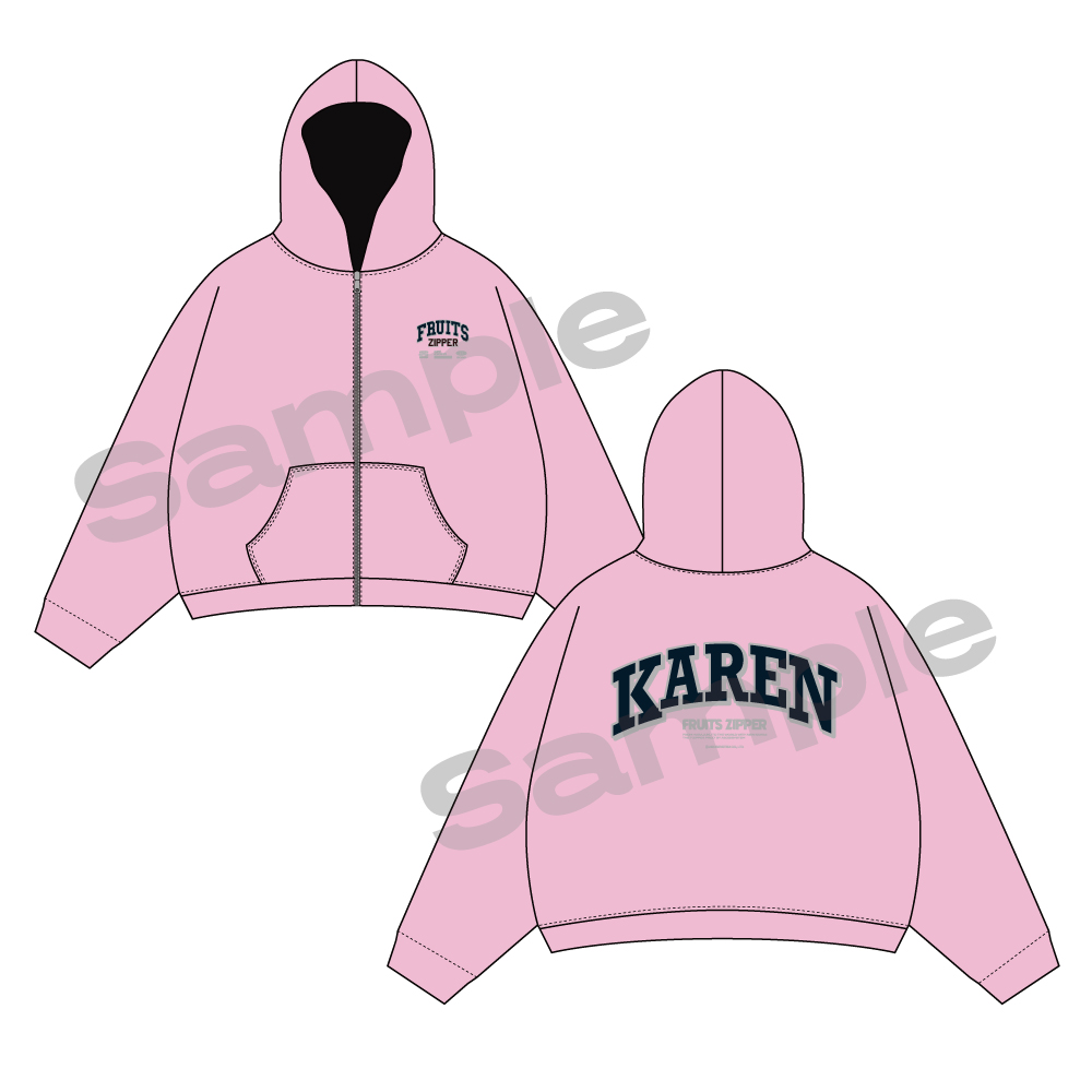 通販/大阪公演】【FC限定/通販限定】FRUITS ZIPPER OSHI API Zip