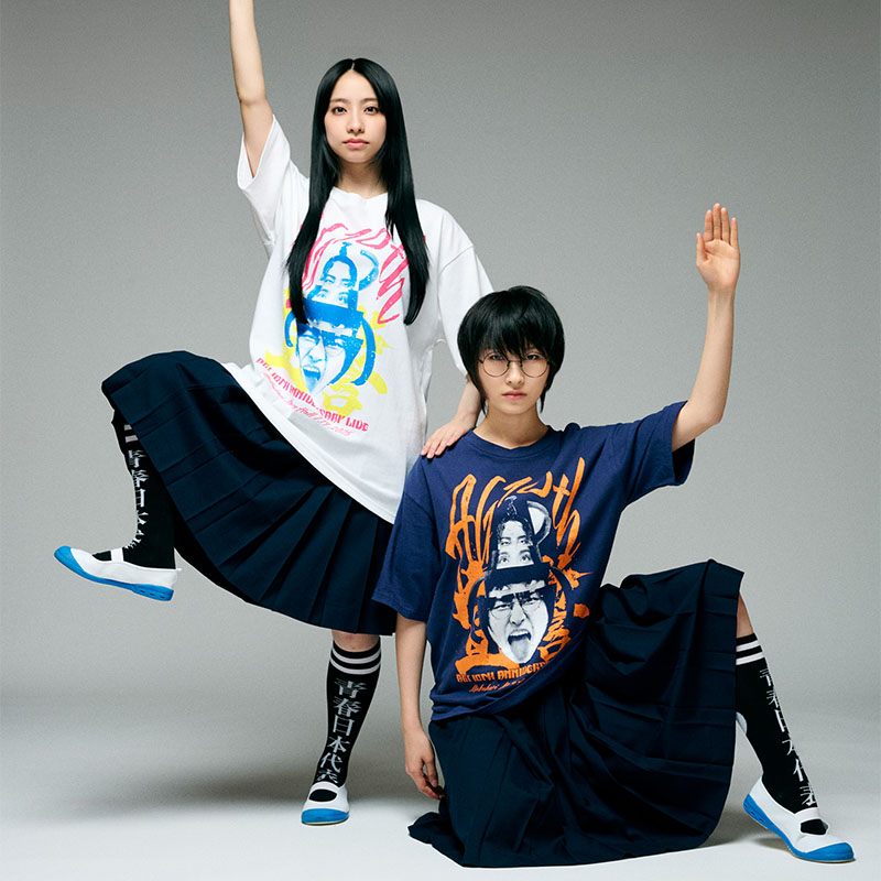 新しい学校のリーダーズ 顔顔顔顔TEE/WHITE XL 新しい学校のリーダーズ 顔顔顔顔TEE 白 XLサイズ - メルカリ