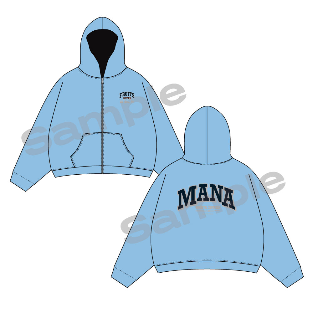 ミュージシャン FRUITS ZIPPER OSHI API Zip-up hoodie 幕張公演】FRUITS ZIPPER OSHI API Zip-up hoodie【ASOBIMALL