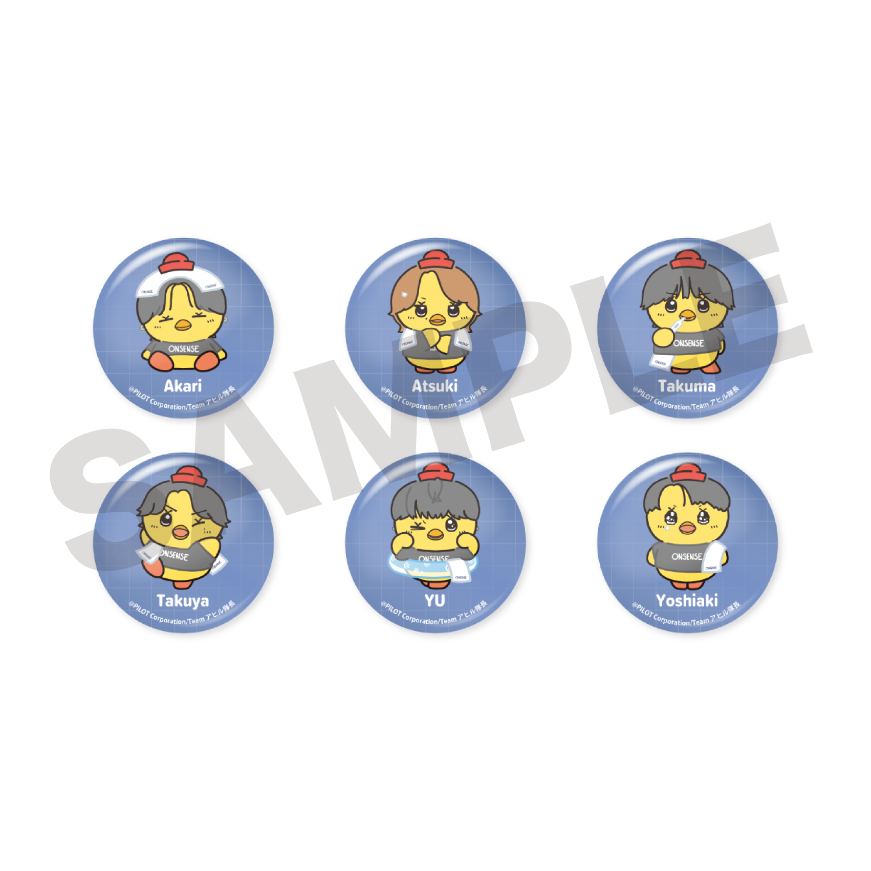 缶バッジ 全6種ランダム【ASOBIMALL(アソビモール)】