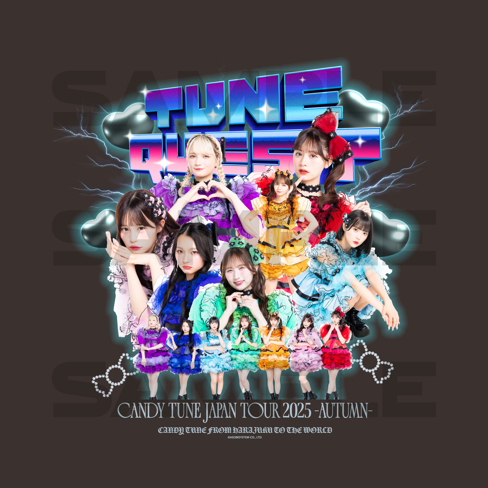 FC限定】TUNE QUEST 2025Tシャツ（ホワイト)【ASOBIMALL(アソビ