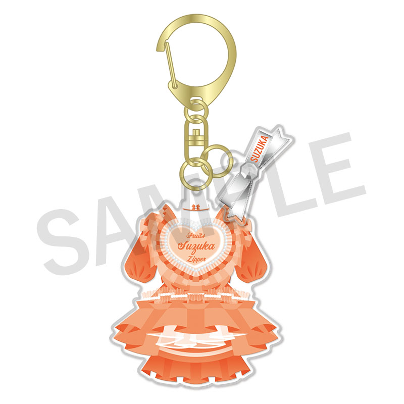 FRUITS ZIPPER メンバー別衣装アクキー-3rd Anniv. ハート衣装 costume