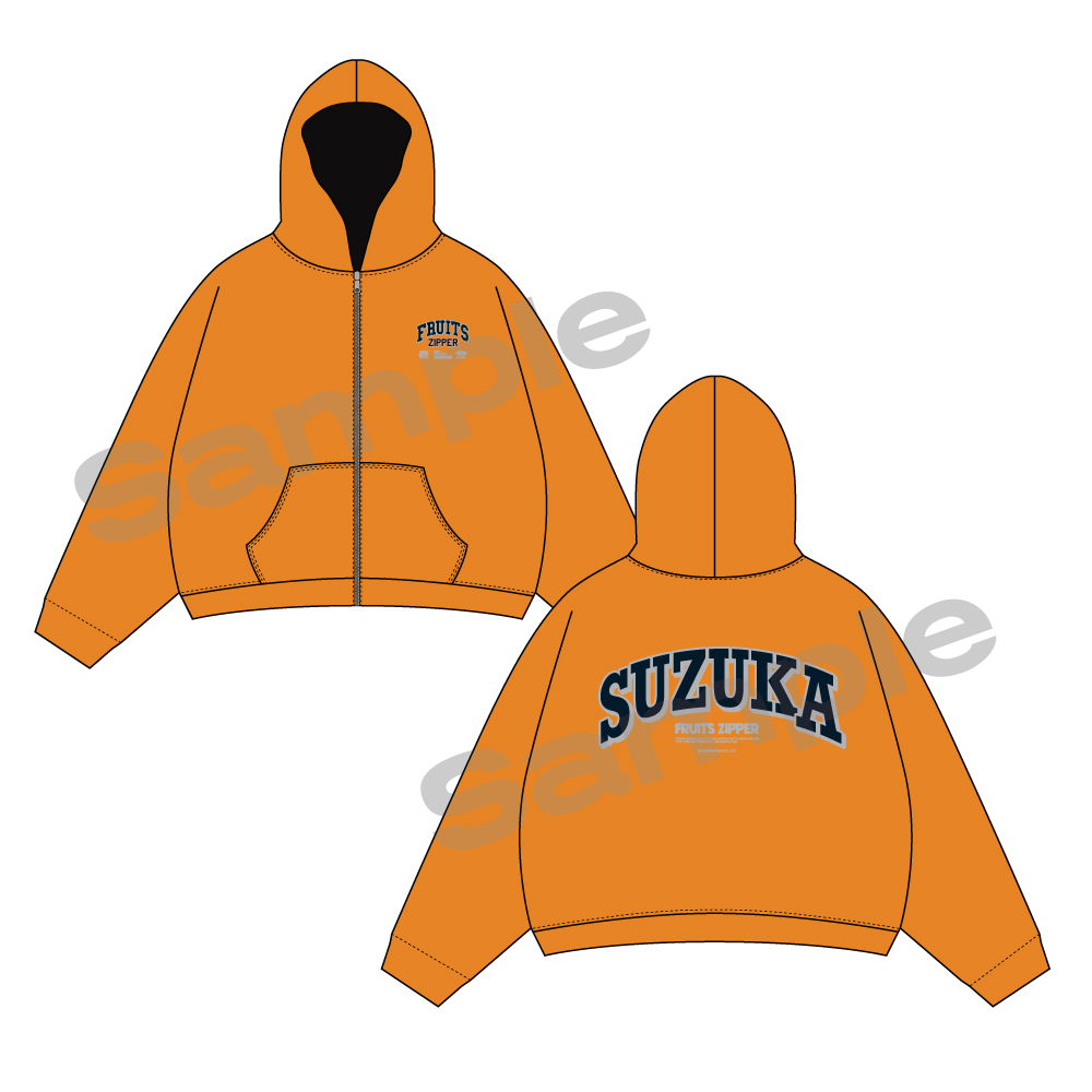 幕張公演】【FC限定/通販限定】FRUITS ZIPPER OSHI API Zip-up