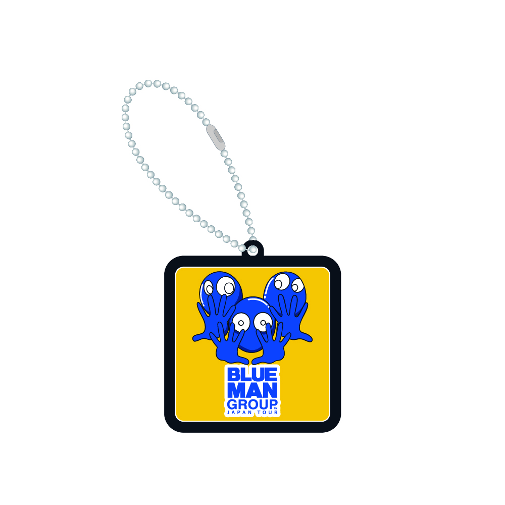 2025 ランダムラバーキーホルダー 5種【BLUE MAN GROUP JAPAN TOUR STORE】