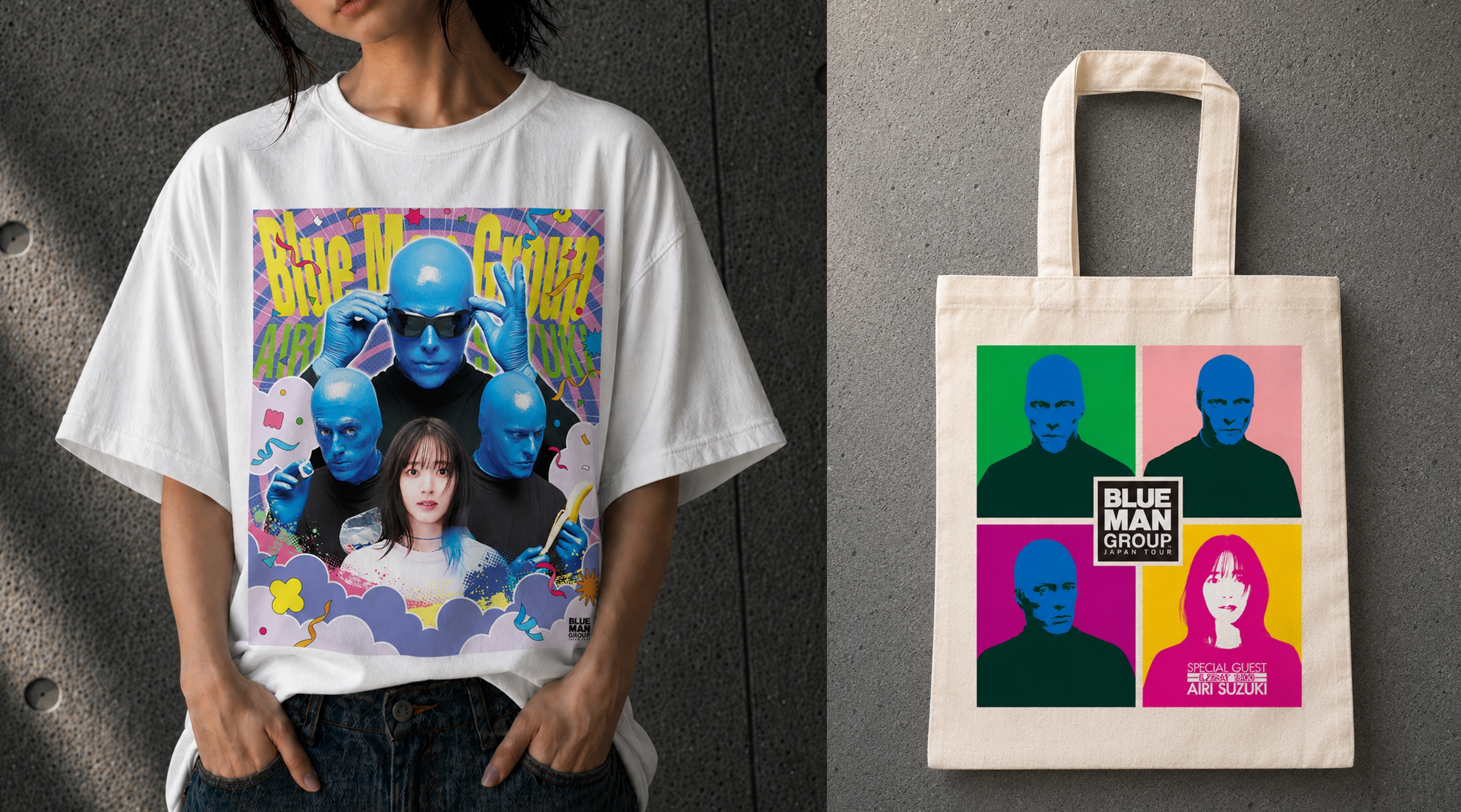 BLUE MAN GROUP JAPAN TOUR STORE