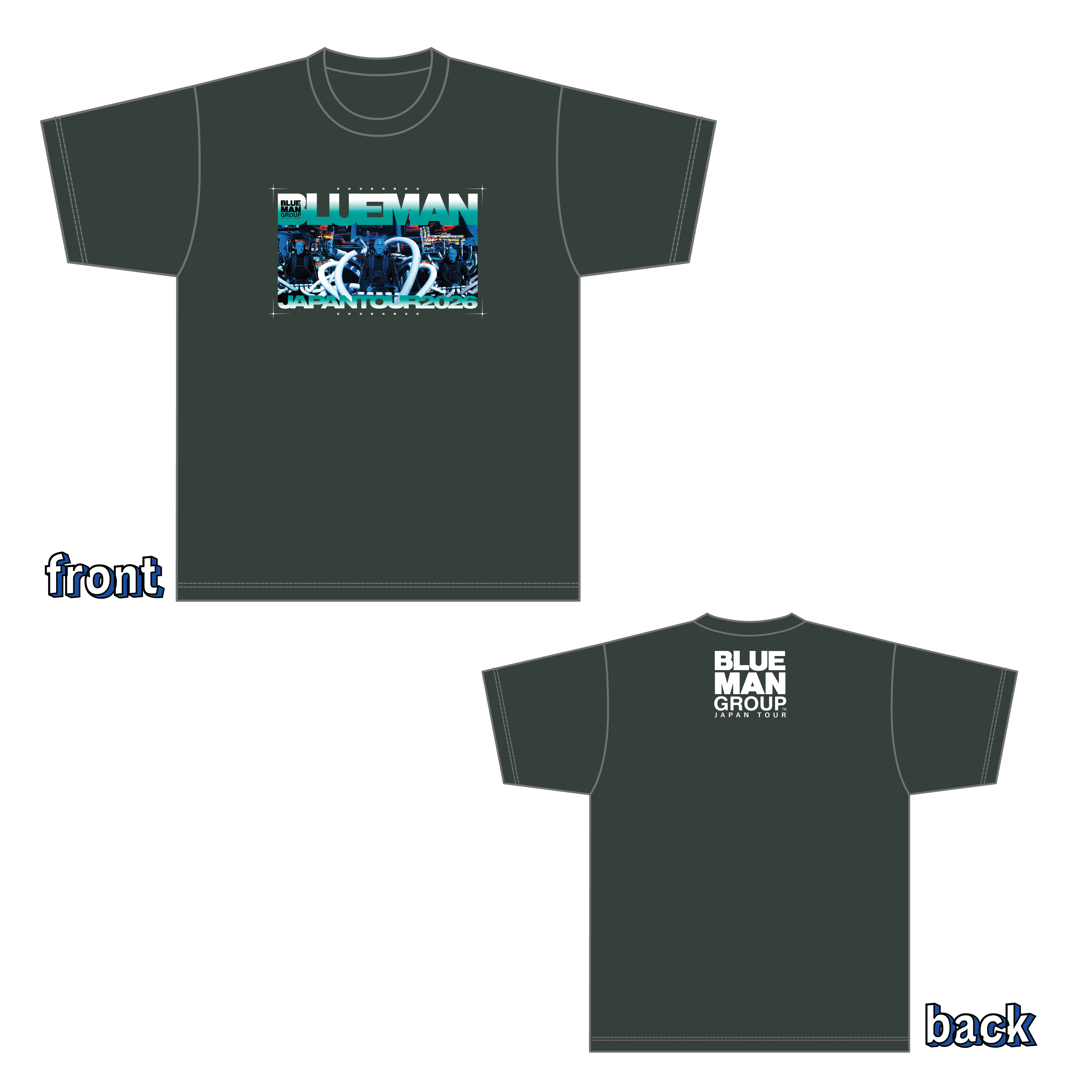 BLUE MAN GROUP JAPAN TOUR STORE