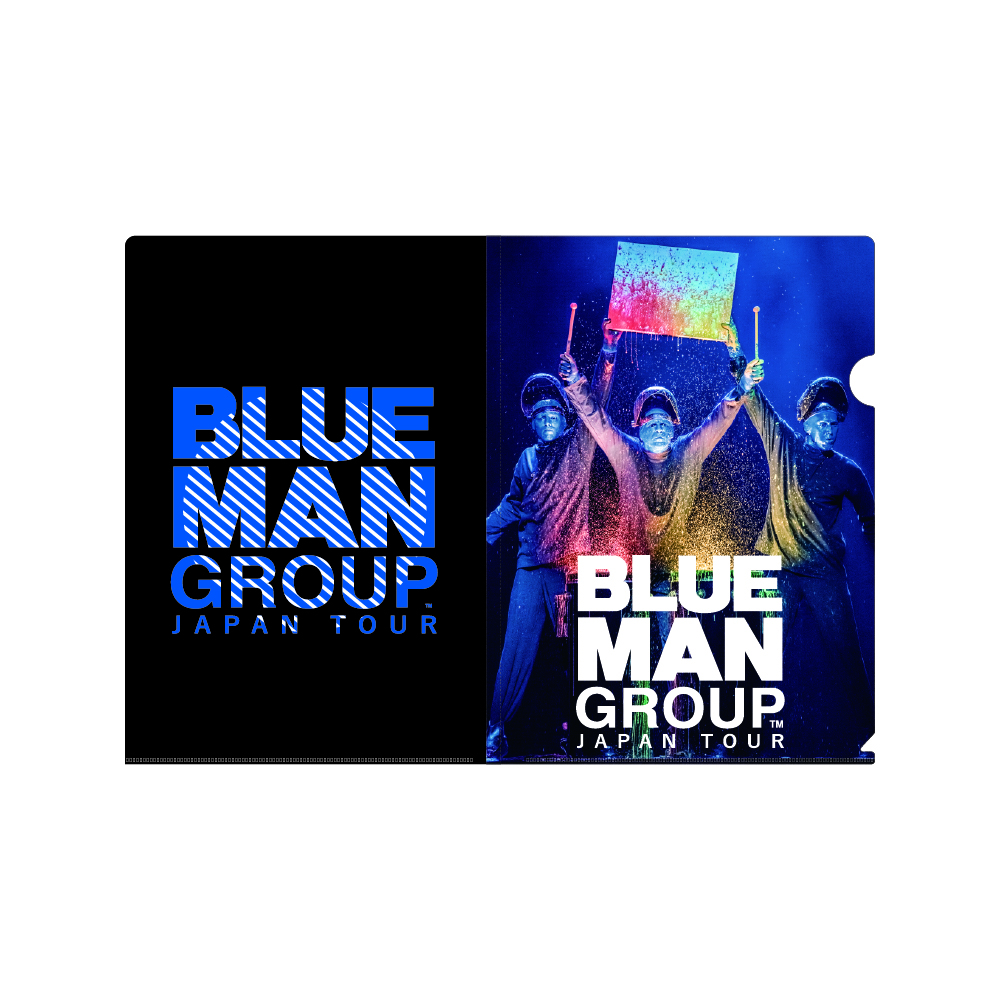 2025 クリアファイル【BLUE MAN GROUP JAPAN TOUR STORE】