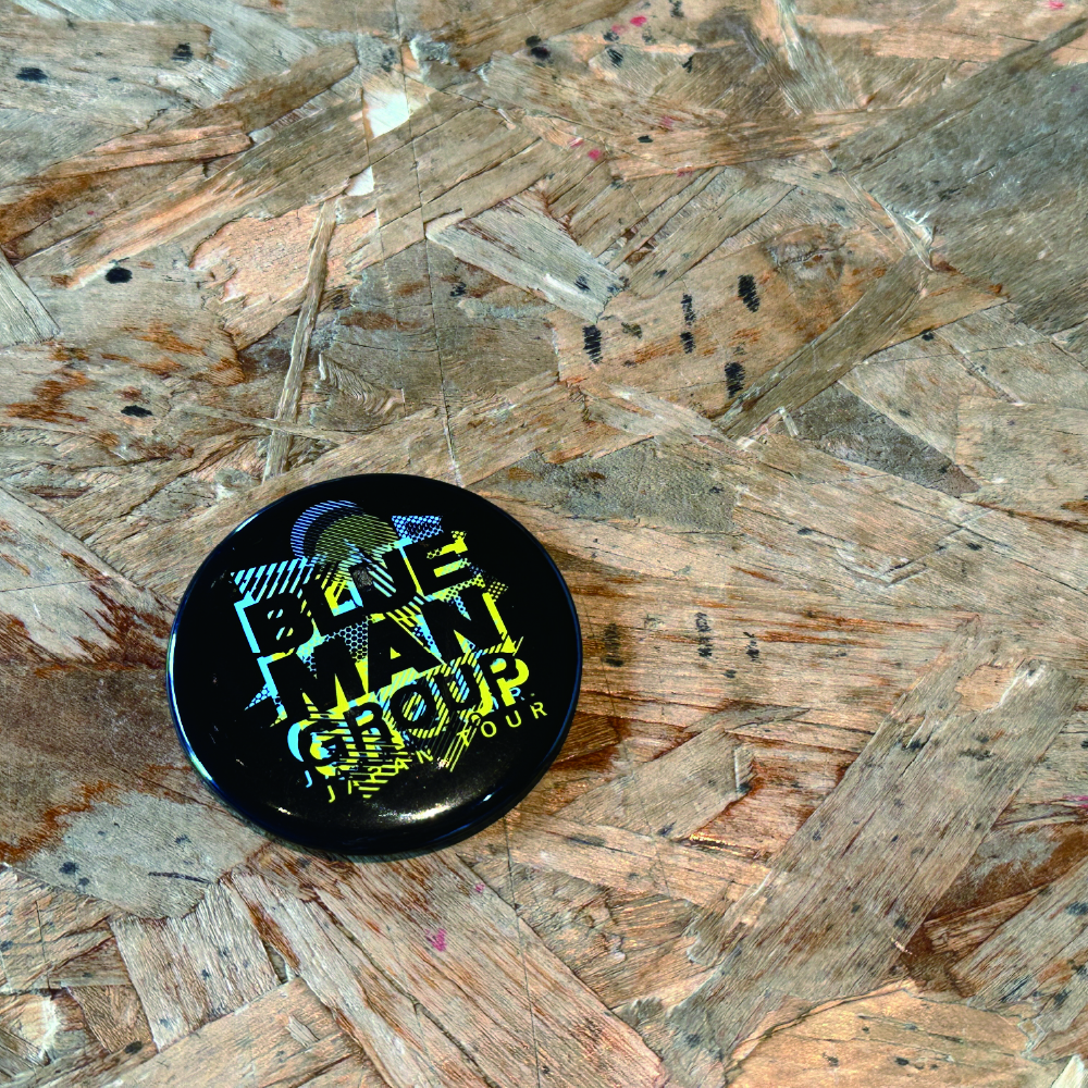 2025 缶ミラー ロゴ【BLUE MAN GROUP JAPAN TOUR STORE】