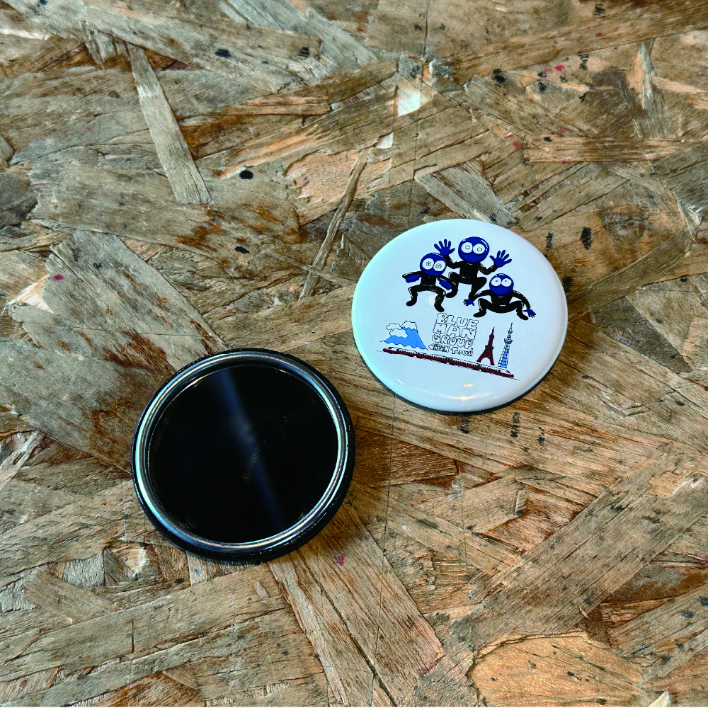 2025 缶ミラー イラスト【BLUE MAN GROUP JAPAN TOUR STORE】