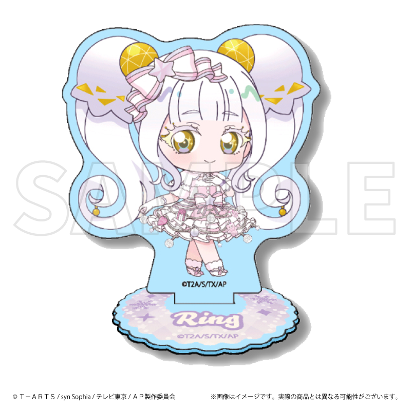 ひみつのアイプリ　クロッシングライブ　カルテットスター　アクリルスタンド ひみつのアイプリ【CLIFFESTORE】