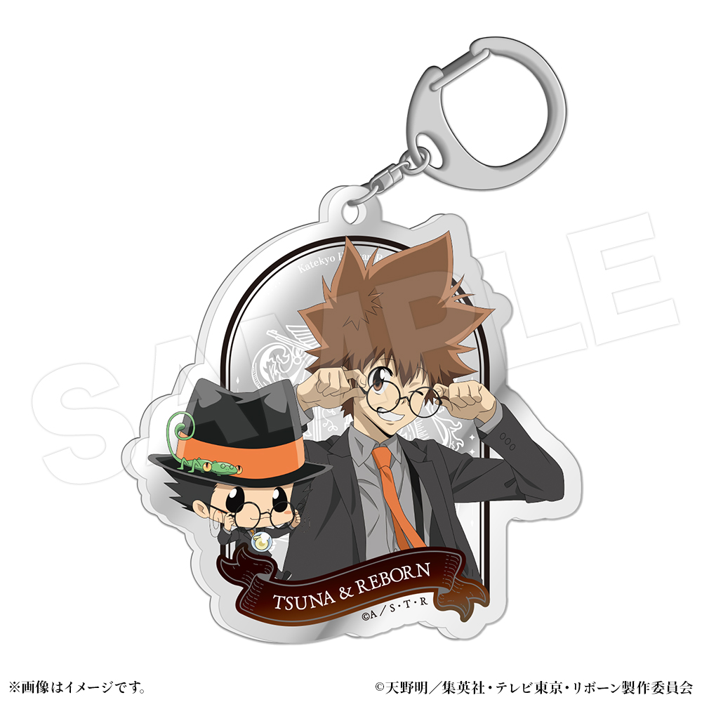 先行予約】アクリルキーホルダー 沢田綱吉＆リボーン【ココアニ