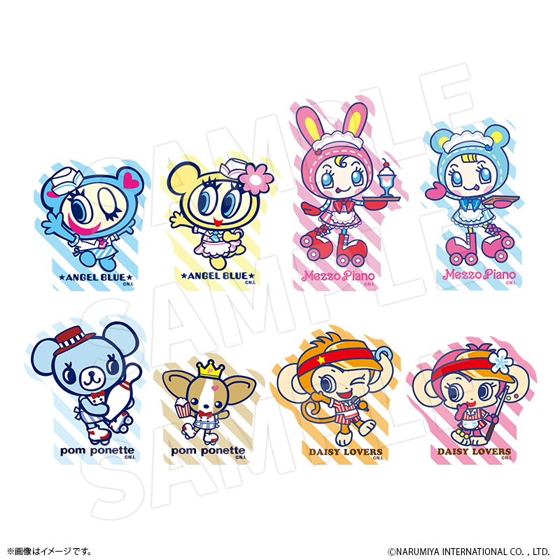 予約】ナルミヤキャラクターズ×ROUND1 ダイカットステッカー【ココアニ