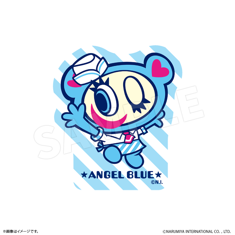 ◆オーダー用◆ダイカット 学用品 運動会 男の子 女の子 予約】ナルミヤキャラクターズ×ROUND1 ダイカットステッカー【ココアニ