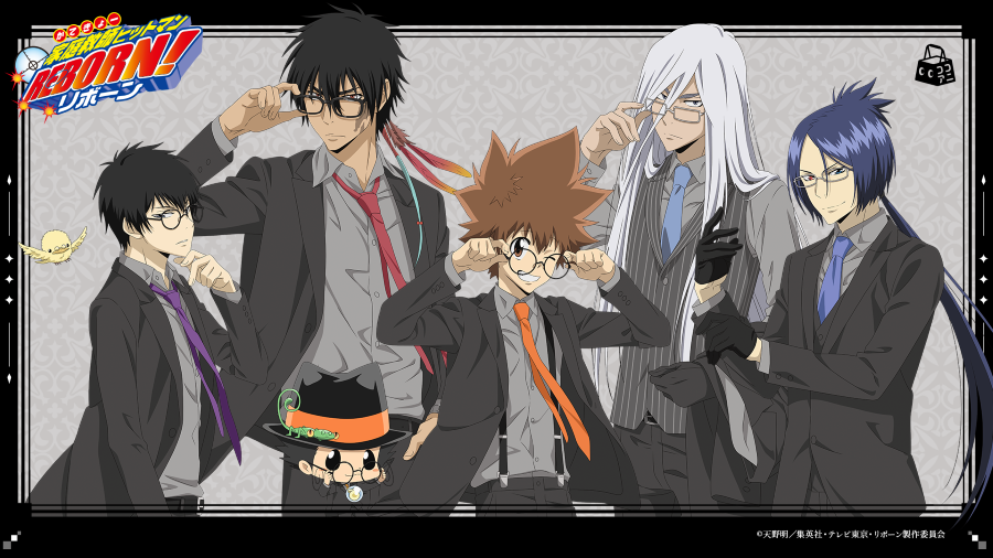 REBORN リボアニ アニメモバイル クリスマス ポストカード ③ 家庭教師ヒットマンREBORN!ツナら未来チョイス編 新作グッズ 10月発売