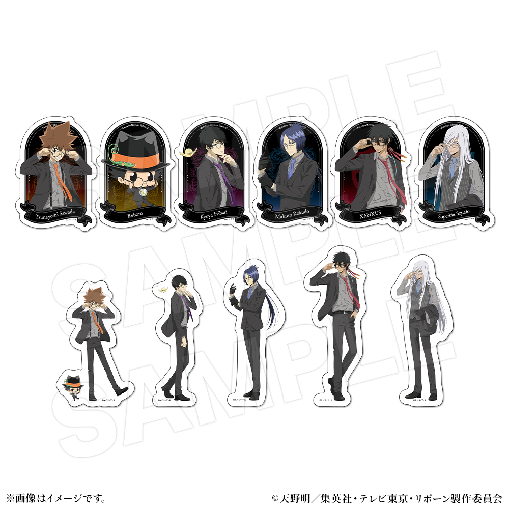 先行予約】アクリルキーホルダー 沢田綱吉＆リボーン【ココアニ