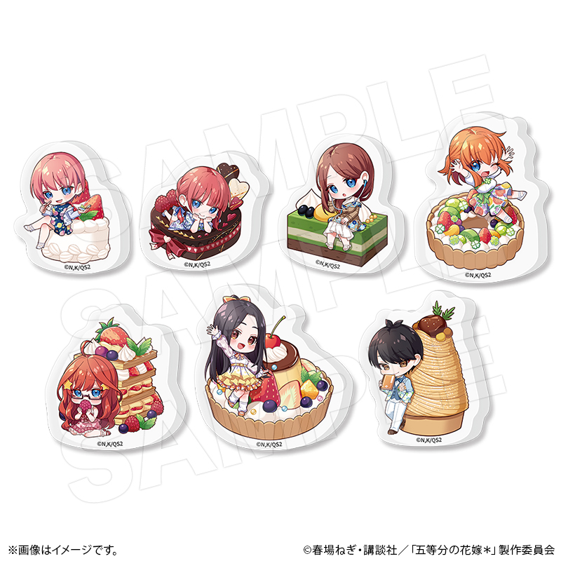 予約】TVスペシャルアニメ『五等分の花嫁＊』×ROUND1 ミニキャラ缶