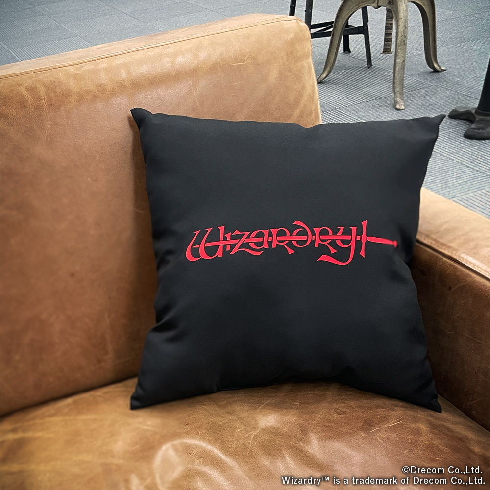 Wizardry ロゴクッション【DRECOM SHOP】