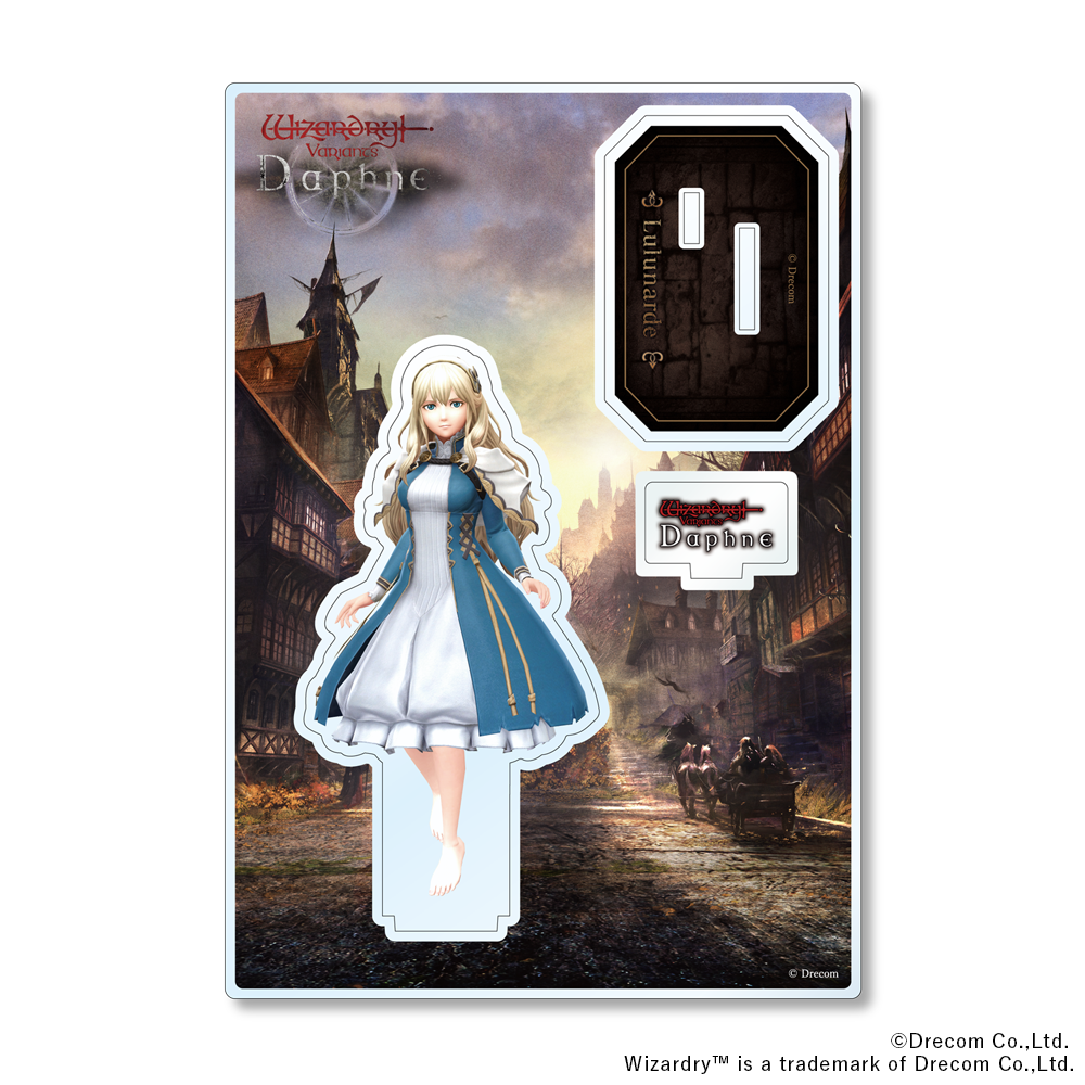 Wizardry Daphne アクリルアート アクリルパネル アクリルスタンド Wizardry Variants Daphne】キャラクターアクリルスタンド【DRECOM SHOP】