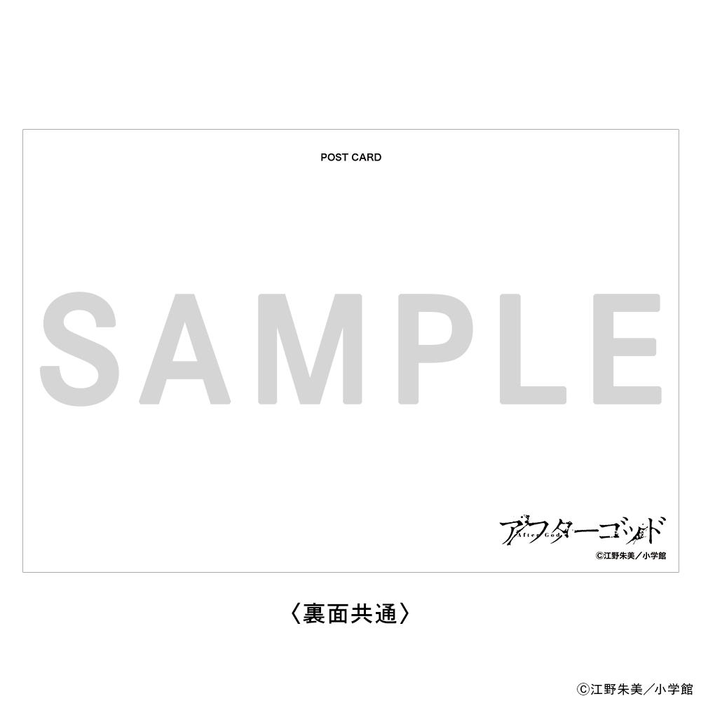 アフターゴッド 購入特典 イラストカード ポストカード アフターゴッド】カバーイラストポストカードセット【DRECOM SHOP】