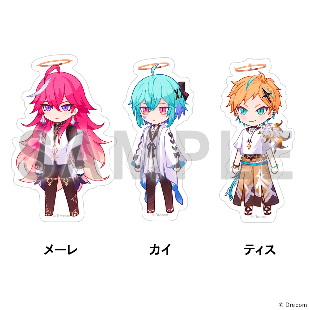 RTキャンペーン 悪魔王子と操り人形 アクリルキーホルダー 3セット当選紙付き！ 悪魔王子と操り人形の取扱商品一覧｜作品一覧｜ブシロード