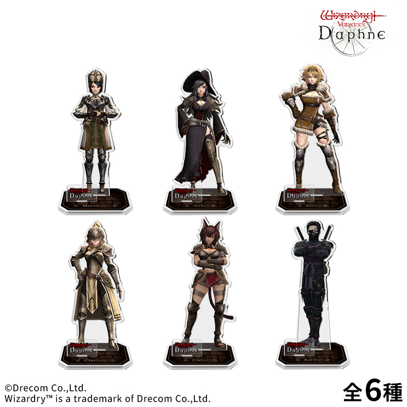 Wizardry Variants Daphne】一般冒険者アクリルスタンド Vol.1 エリゼ