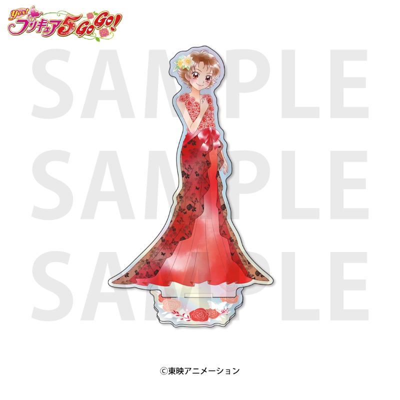 プリキュア5 E-flower イーフラワー オーロラアクリルスタンド コンプ ON【E-flower（イーディスフラワーショップ）】