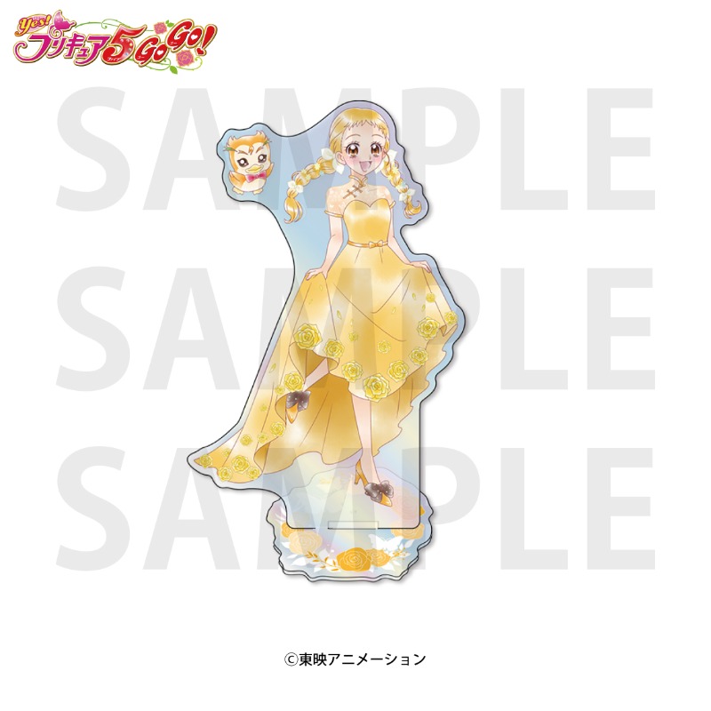 プリキュア5 E-flower イーフラワー オーロラアクリルスタンド コンプ Yes！プリキュア5GoGo！』
