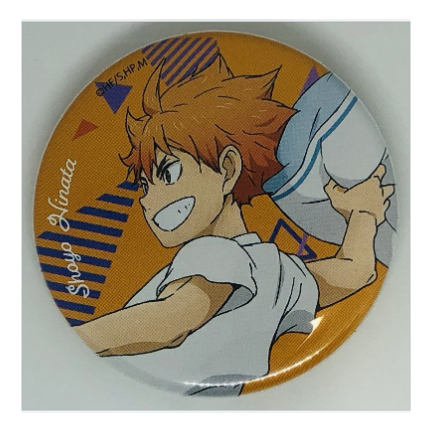 ハイキュー 日向 缶バッジ ハイキュー!!』缶バッジ4個セット EMOTIONS 日向翔陽 – JUMP
