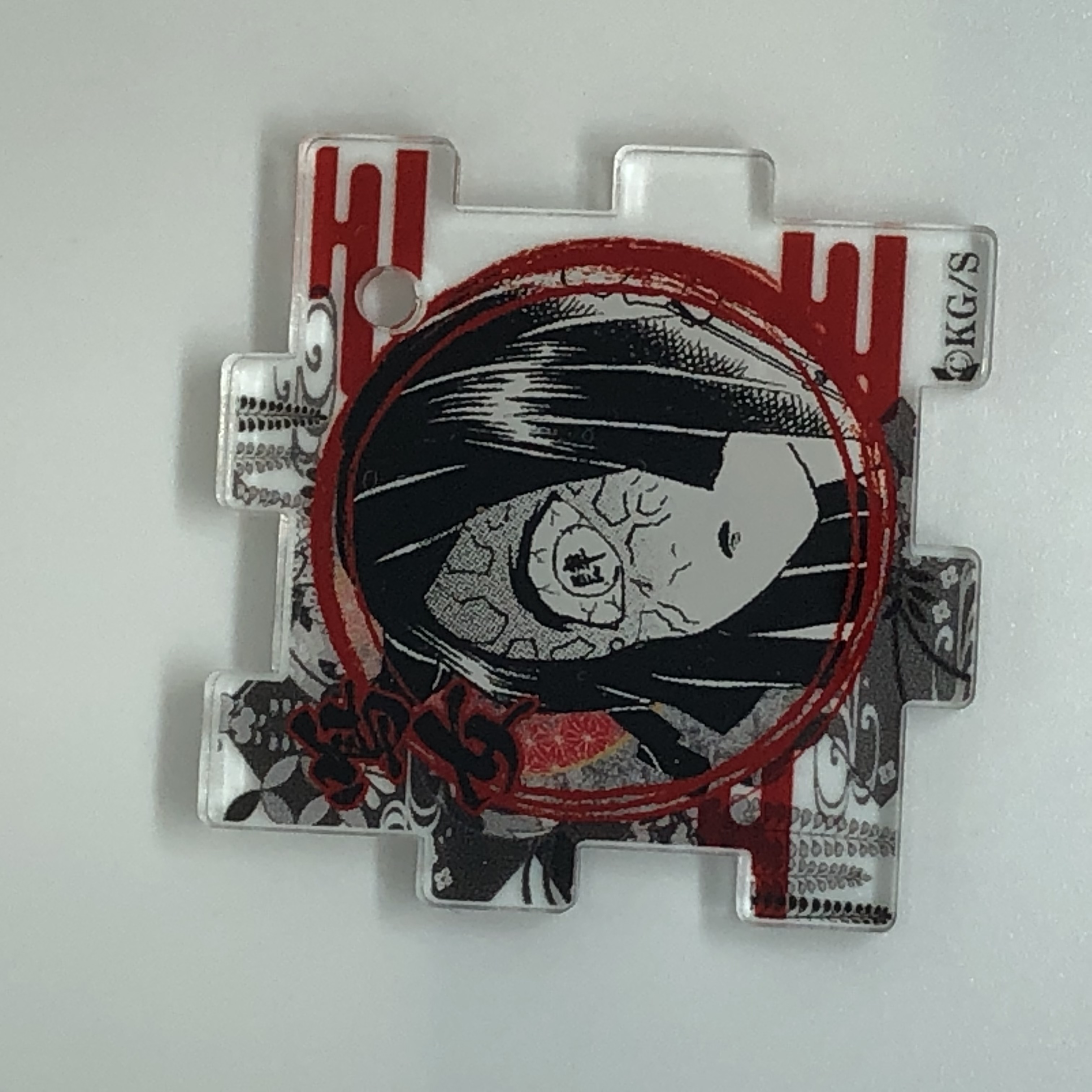 鬼滅の刃 吾峠呼世晴原画展 アクリルパズル 冨岡義勇 義一