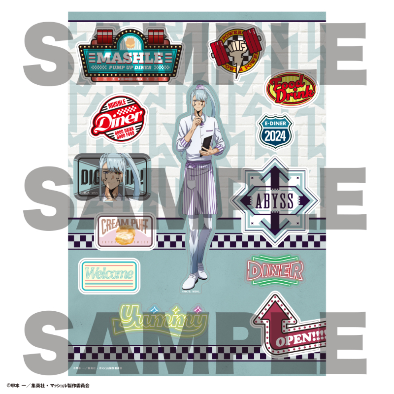マッシュル イートゥーン ダイナー アビス TVアニメ『マッシュル-MASHLE-』PUMP UP DINER IN IKEBUKURO E