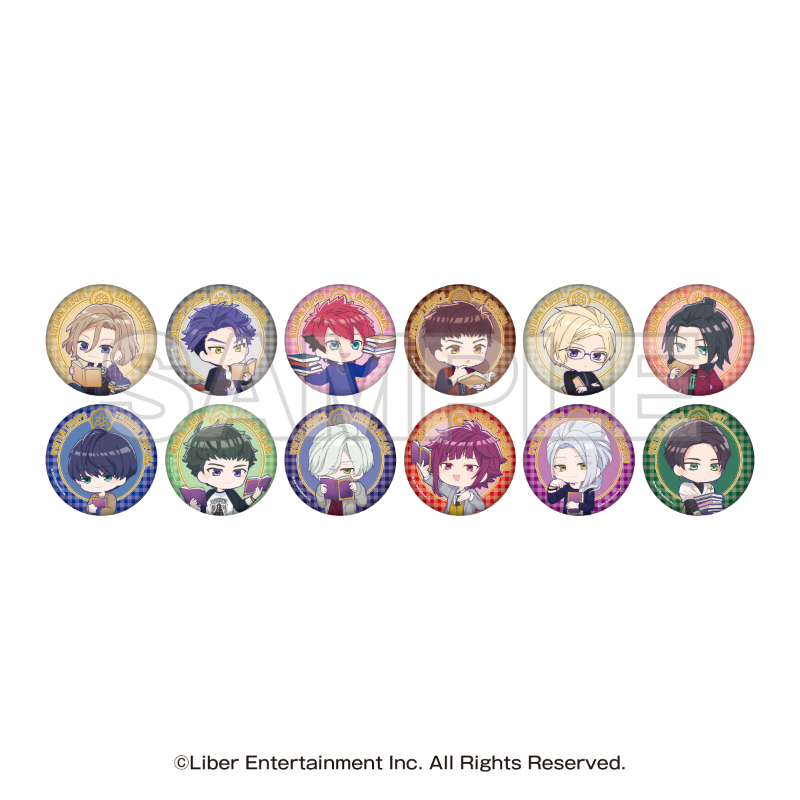 トレーディングミニキャラホロ缶バッジ秋組・冬組(全12種
